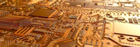 hyper realistic close   glowing computer chip  intricate