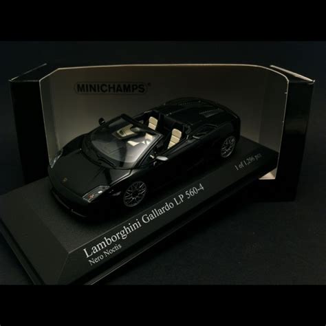Lamborghini Gallardo Lp560 4 Spyder 2008 Black 143 Minichamps 400103830