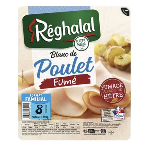 Blanc De Poulet Fum Reghalal X Tranches G La Belle Vie