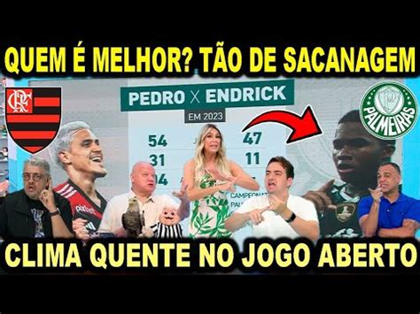 DEBATE QUENTE NO JOGO ABERTO QUEM É MELHOR PEDRO OU ENDRICK