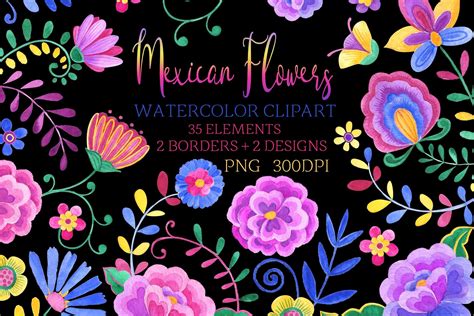 Free mexican flowers clipart, Download Free mexican flowers clipart png ...