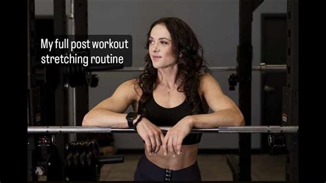 IFBB Pro Bikini Stretching Routine YouTube