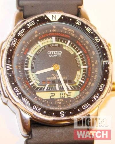 Citizen Digi Ana Vintage Digital Watch Digital