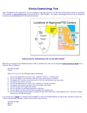 Fillable Online Locations Of Approved Psi Centers Locations Of Approved