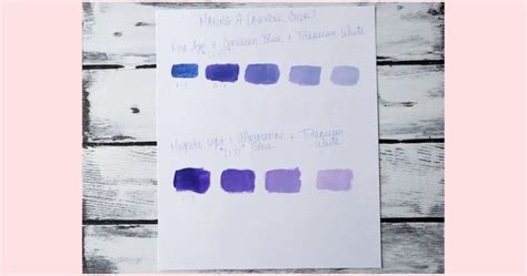 How To Make The Color Purple 60 Amazing Acrylic Paint Recipes Squishing Paint