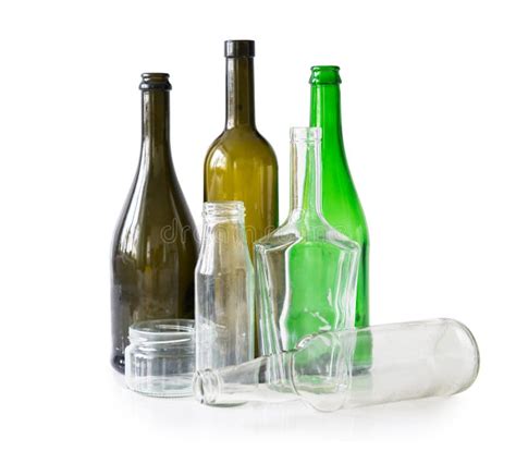 Variety Of Glass Bottles And Jars Stock Image Image Of Bright Round 61139093