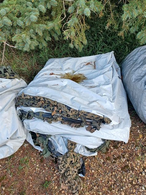 Large Section Of Army Camo Netting