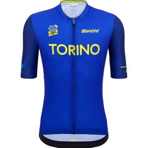 Santini Torino Fietsshirt Met Korte Mouwen Heren Tour De France 2024