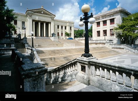 Havana. Cuba. University of Havana Universidad de la Habana Vedado Stock Photo - Alamy