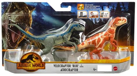 Buy Jurassic World Dominion Velociraptor Blue Vs Atrociraptor Dino