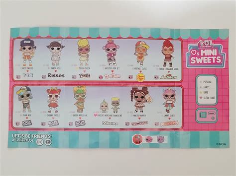 Lol Surprise Mini Sweets All Ultra Rare Dolls Your Choice Series One Ebay