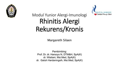 Rhinitis Alergika Rekurens Pptx