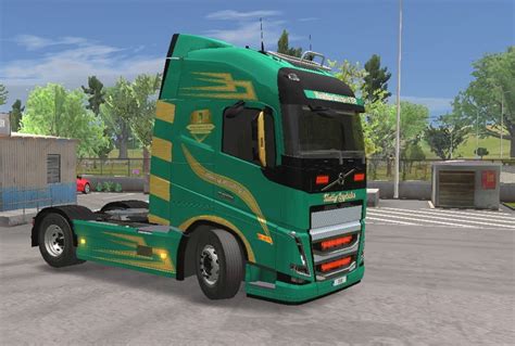 VOLVO FH 2021 Skin NUTTY LOGISTIC Skins Truck Simulator Ultimate