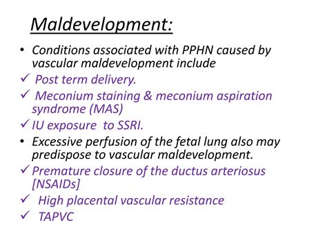 Persistent Pulmonary Hypertension Of Newborn Pphn Ppt