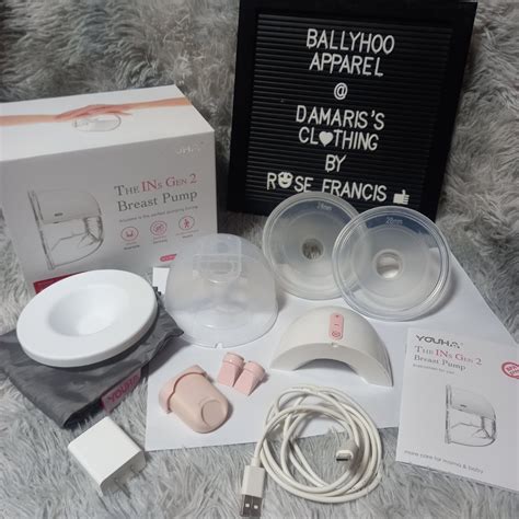 Youha Ins Gen Breast Pump Pair On Carousell