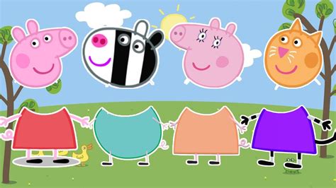 Wrong Head Match The Head Peppa Pig Cartoon Characters Youtube