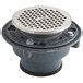 Zurn Elkay ZN415 4NL 5B P Cast Iron Floor Drain With 5 Round Type B