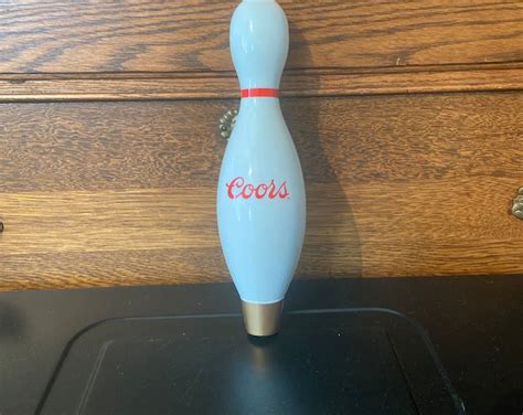 Vintage Coors Beer Tap Handle Bowling Pin Etsy