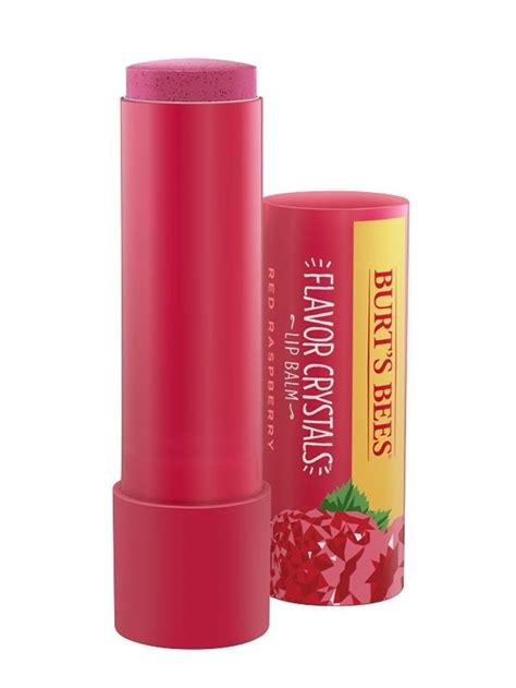 Burts Bees Flavor Crystals Lip Balm Red Raspberry Beautyspot