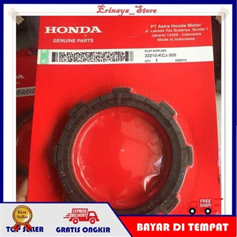 Jual Original Ahm Kampas Kopling Plat Kopling Motor Honda Tiger Revo Gl