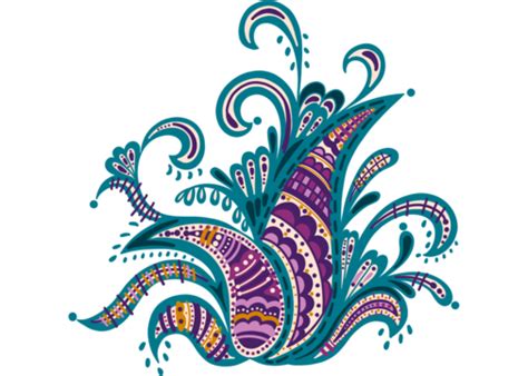 Paisley Pattern Colorful Beautiful Paisley Pattern Pattern PNG