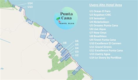 Punta Cana Resorts Map Your Ultimate Guide To Paradise Map Of The Usa