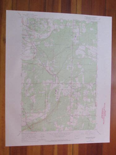 Frederickson Washington 1969 Original Vintage USGS Topo Map EBay