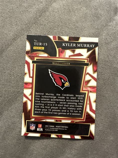 Kyler Murray Turbocharged Select Tur Arizona Cardinals Football