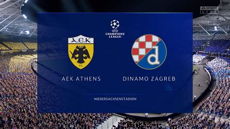 Aek Athens Vs Dinamo Zagreb Uefa Champions League Fifa