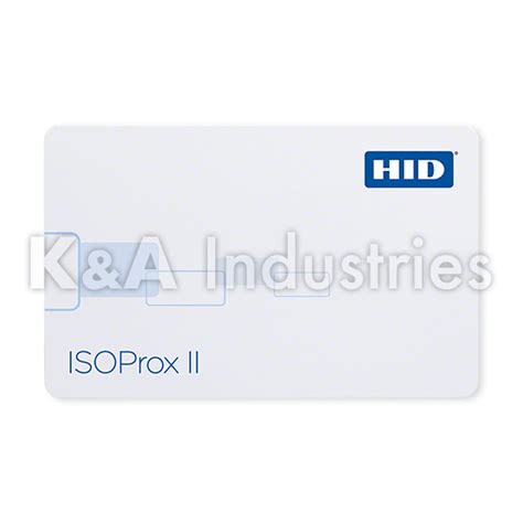 HID ISOProx II Proximity Card KA Industries Inc