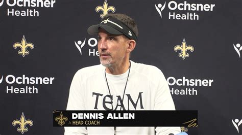 Dennis Allen Recaps Day 21 Of Saints Training Camp 2023