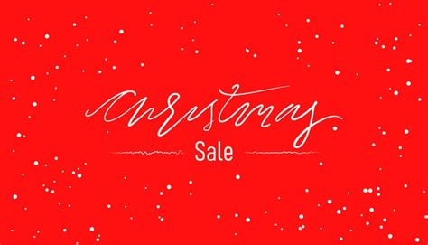 Premium Vector Christmas Sale Banner Vector Illustration