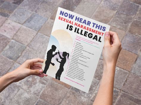 Sexual Harassment Is Illegal Flyer Big Star Training