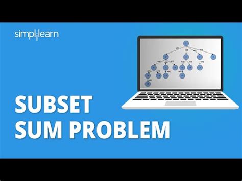 Subset Sum Problem Dynamic Programming Recursion Solution Simplilearn