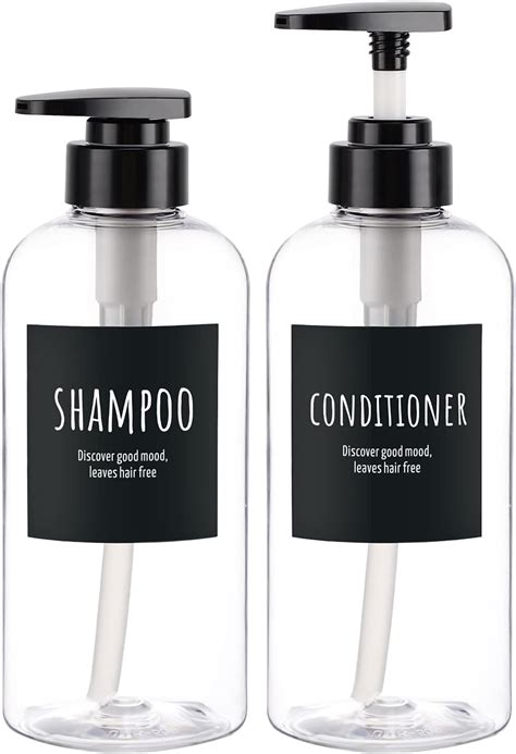 Amazon Shampoo And Conditioner Bottles Segbeauty Pack Oz