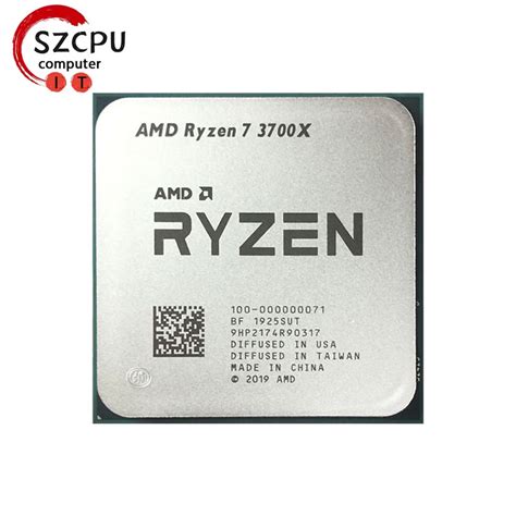 Amd Ryzen 7 3700x R7 3700x 3 6 Ghz Usado Oito Cores Processador De Cpu De Seis Linhas 65w 7nm L3