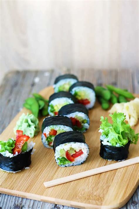 Vegan Sushi | How To Make Vegan Sushi Rolls in 30 minutes