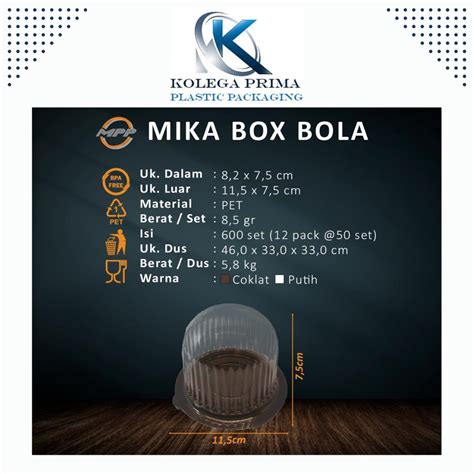 Jual MIKA TART MINI MIKA CUP CAKES MIKA PUDING BOX BOLA MIKA TART