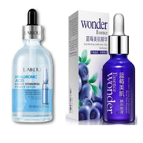 Ripley SET SERUM FACIAL HIALURONICO LAIKOU BLUEBERRY BIOAQUA