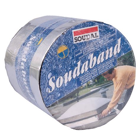 Banda Hidroizolanta Bituminoasa 15 Cm X 10 M Soudal Aluminiu