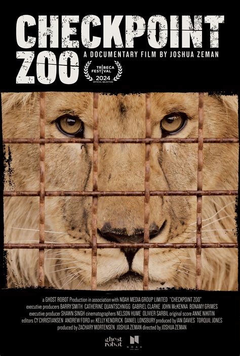 Checkpoint Zoo Documentary Poster Sets Up A 2022 Ukrainian Animal ...