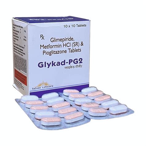 Glimepiride Metformin HCL Pioglitazone Tablet At Rs 89 Strip Cardio