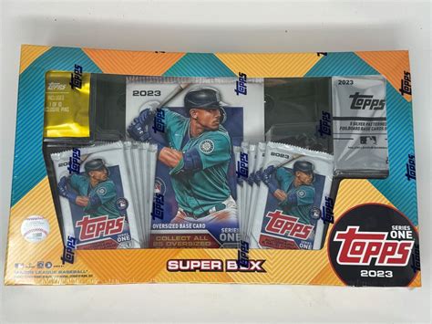 Topps Series Mlb Baseball Collector S Super Box Trading Cards