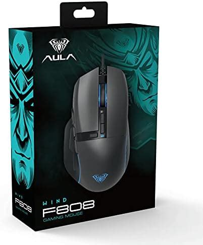 Aula F Fps Moba Gaming Mouse Wired With Fire Button Buttons