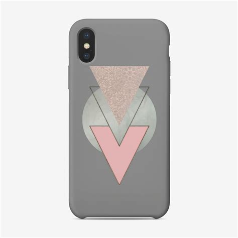 Nordic Triangle Circle Phone Case By Andrea Haase Fy