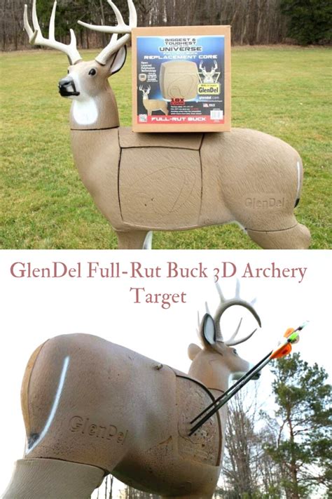 Glendel Full Rut Buck 3d Archery Target 3d Archery Targets Archery