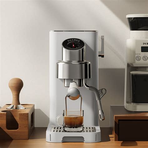 Petrus Coffee Machine Espresso Coffee Maker Stainless Steel Body Gift