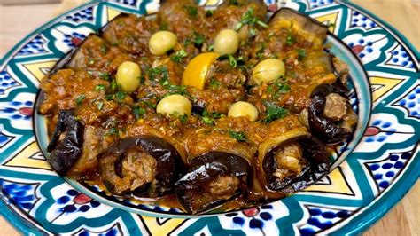 RECETTE RAMADAN 2024 TAJINE DE ROULÉ DAUBERGINE À LA KEFTA FACILE