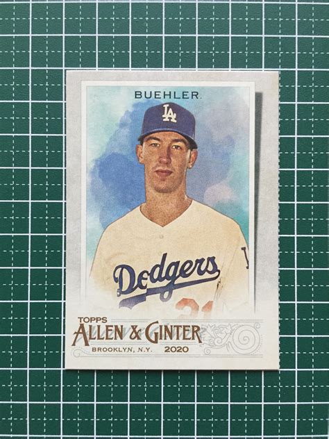 TOPPS MLB 2020 ALLEN GINTER 5 WALKER BUEHLER LOS ANGELES DODGERS ベース