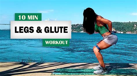 10 Min Legs And Glute Workout L No Jump No Equipment Youtube